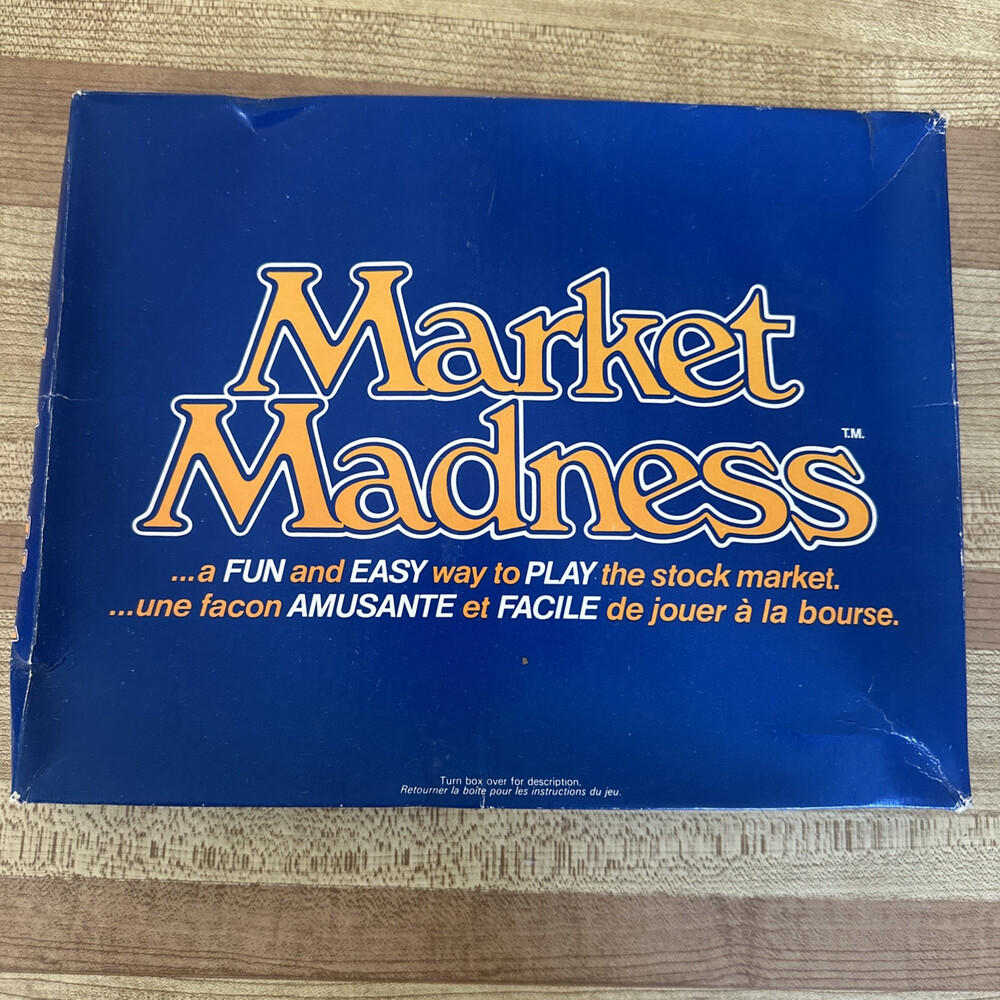 Market Madness Boardgame (1974) *Read